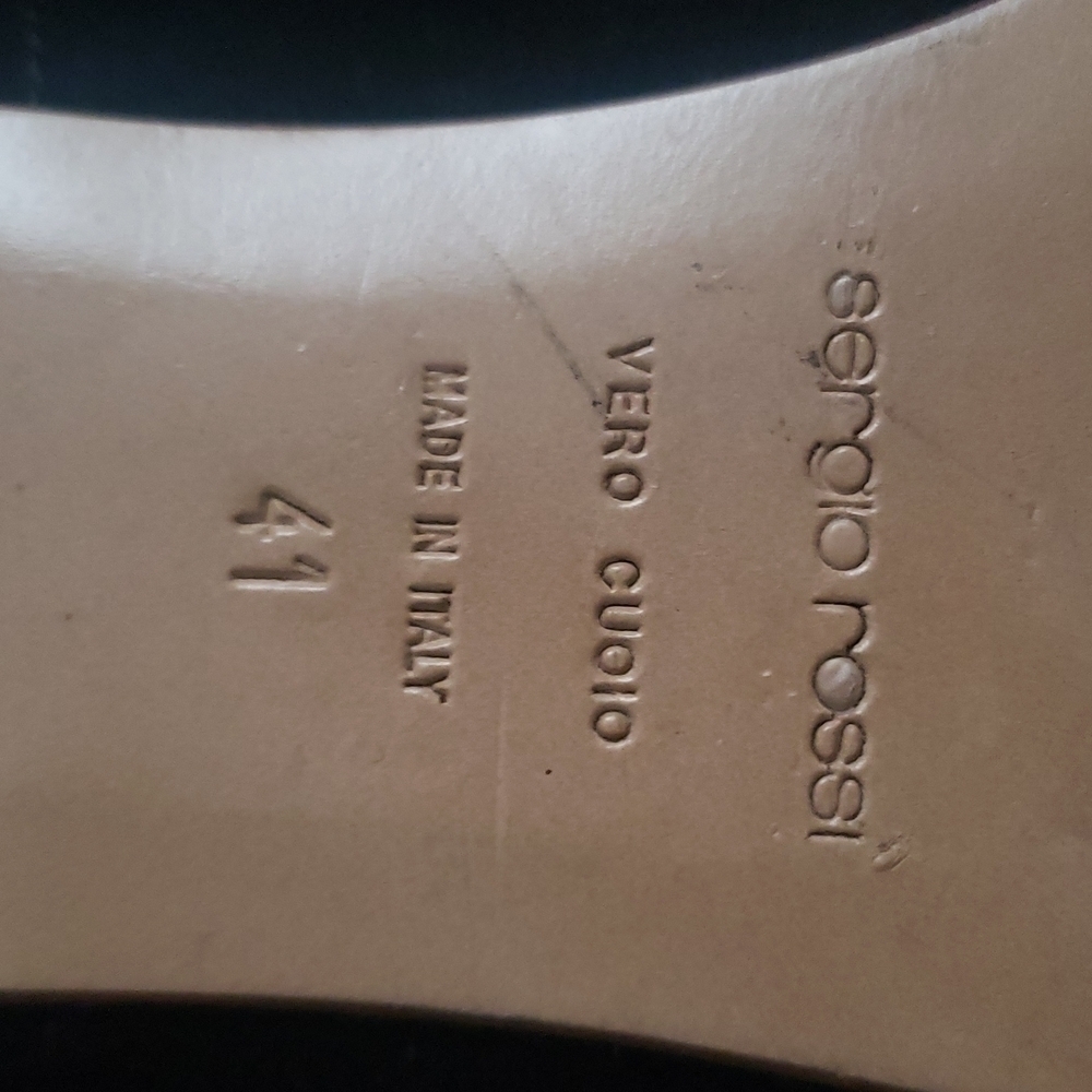 HP. Sergio Rossi Suede Leather Boots - Picture 9 of 12